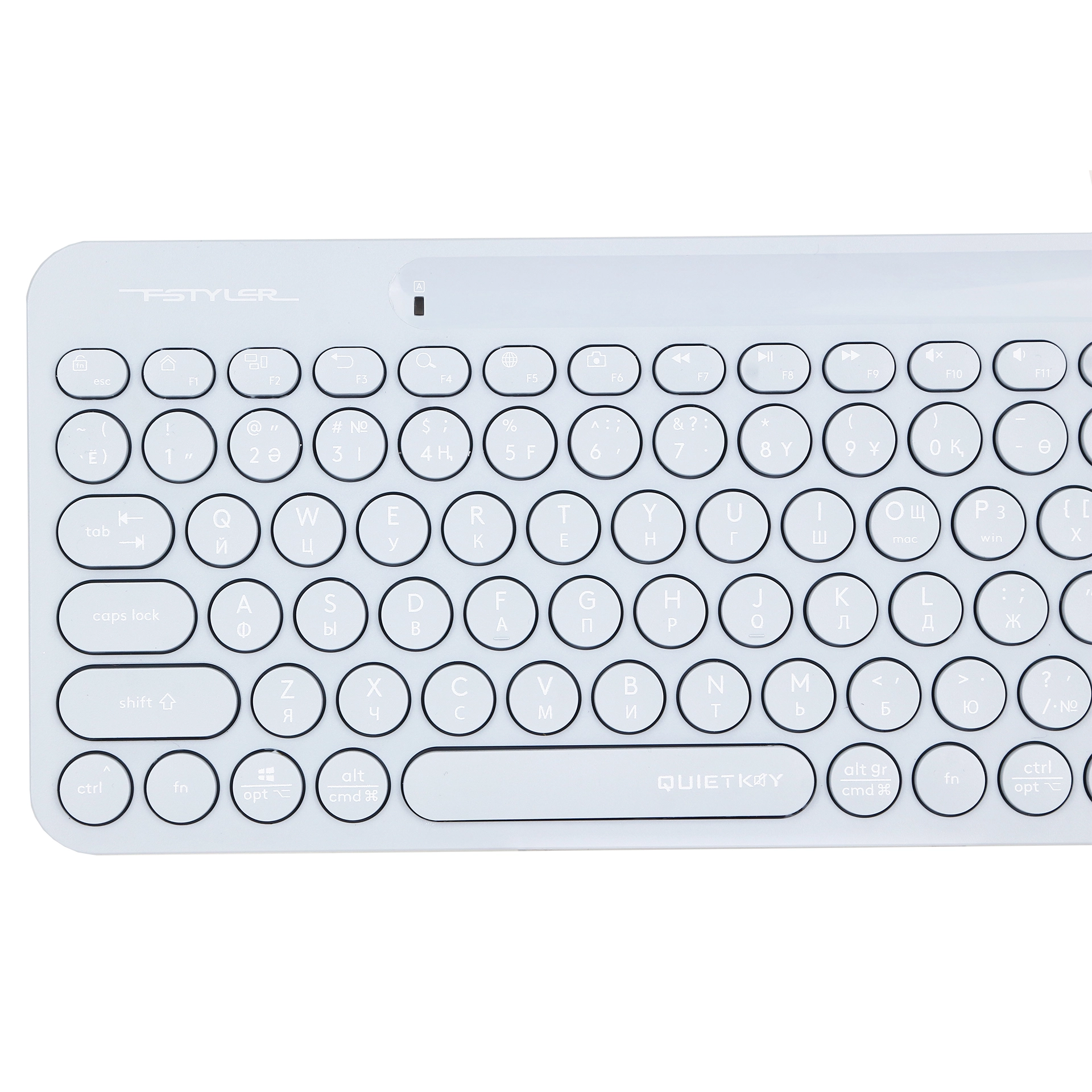 Комплект клавиатура + мышь беспроводной A4Tech Fstyler FG3200 Air2, синий – купить недорого с доставкой по Алматы и Казахстану