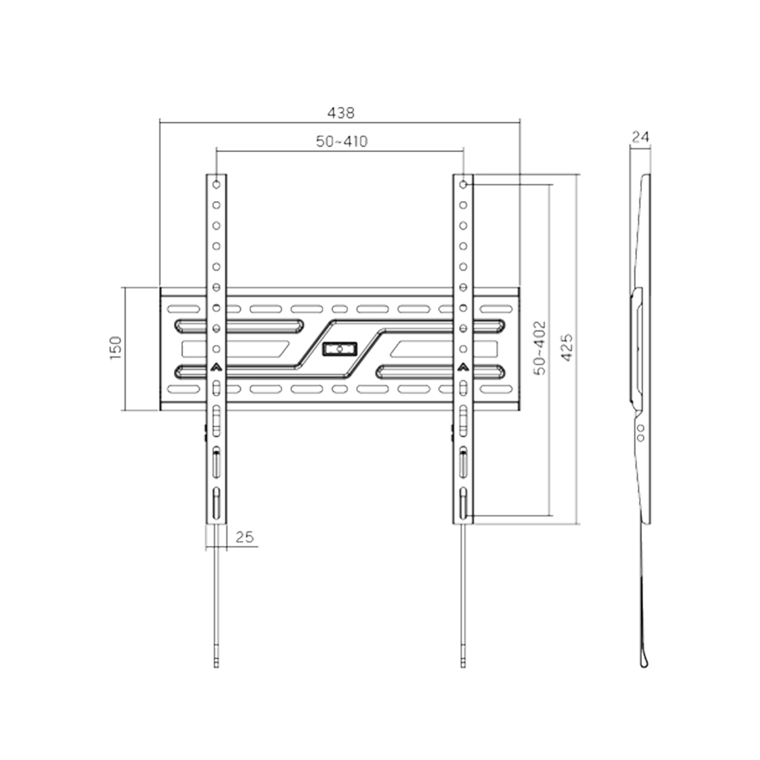 Кронштейн XG WB-3275F для ТВ и мониторов 32"-75" – купить недорого с доставкой по Алматы и Казахстану