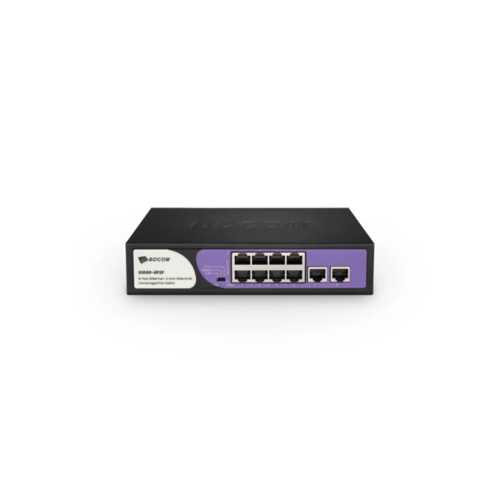 Коммутатор BDCOM S1000-4P2F, 6 портов 100 Мбит/с, PoE+, неуправляемый — купить в Казахстане | neom.kz