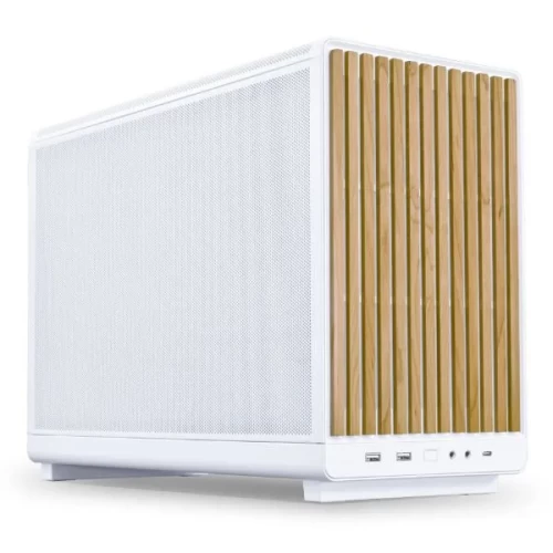 Корпус Lian Li A3 m-ATX W-W M-ATX/ITX G99.A3W-WD.00 БП ATX/SFX/SFX-L, LIAN LI Edge PSU, Белый-Дерево