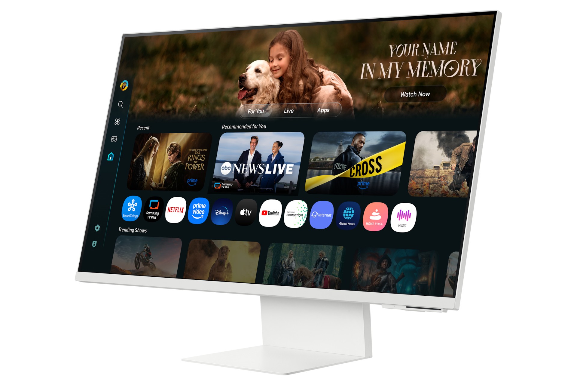 Монитор Samsung Smart Monitor M8 M80F 32" 4K VA 60Hz (LS32FM803UIXCI) – купить недорого с доставкой по Алматы и Казахстану