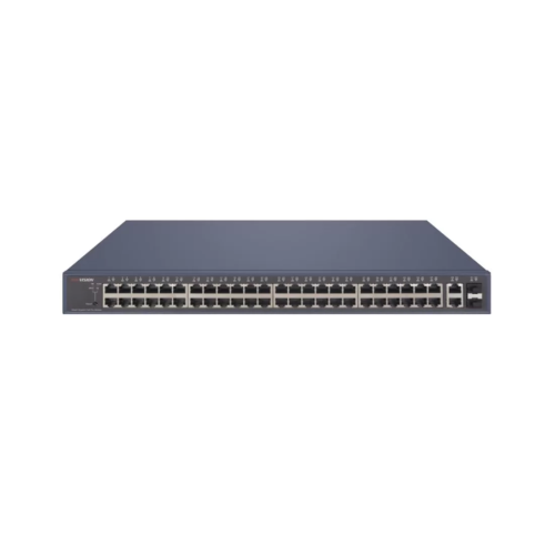 Коммутатор Hikvision DS-3E1552P-SI, 48 портов 1 Гбит/с, 2×SFP, PoE, управляемый L2 — купить в Казахстане | neom.kz