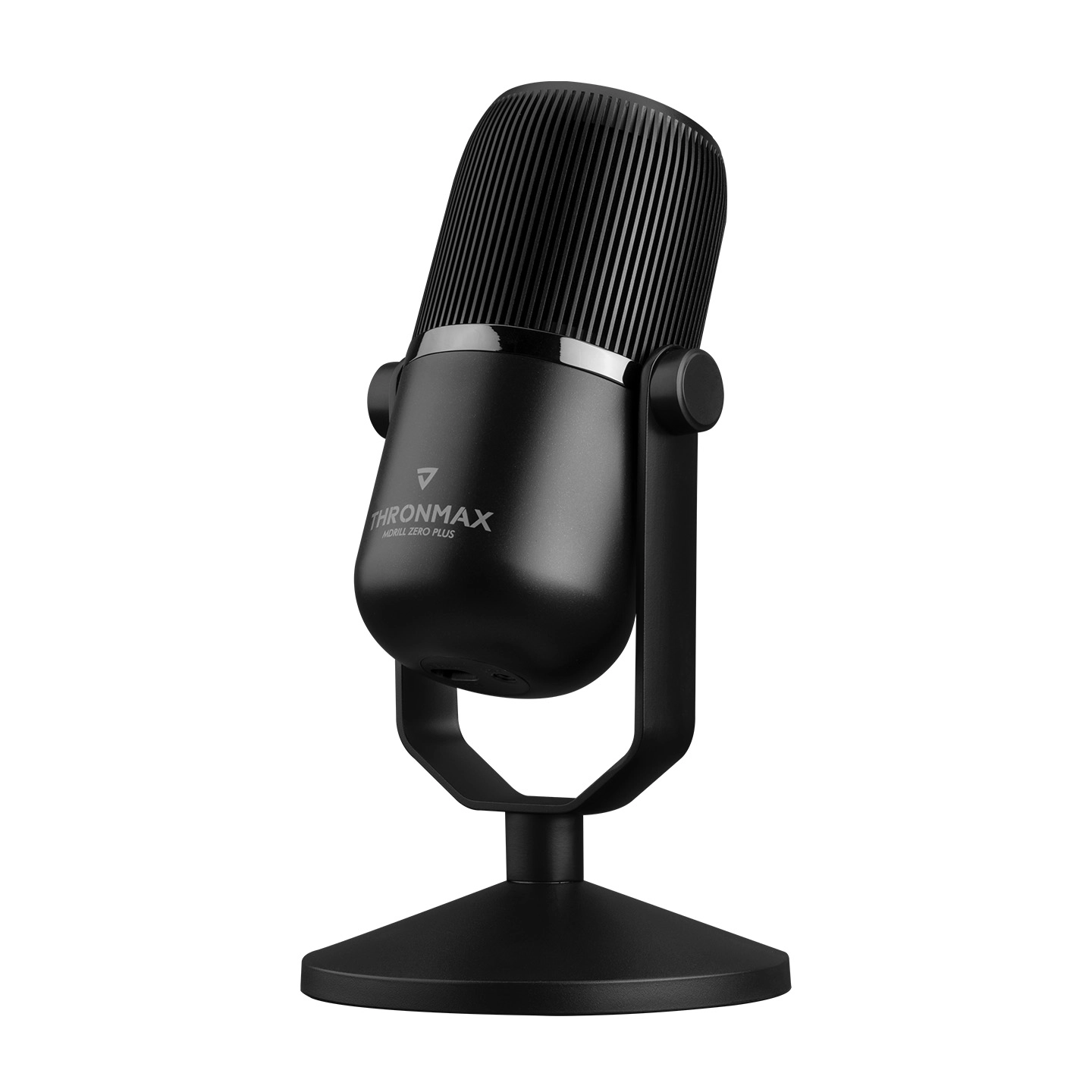 Настольный микрофон Thronmax M4 Mdrill ZeroPlus Jet Black 96Khz RGB, чёрный (M4P-TM01)