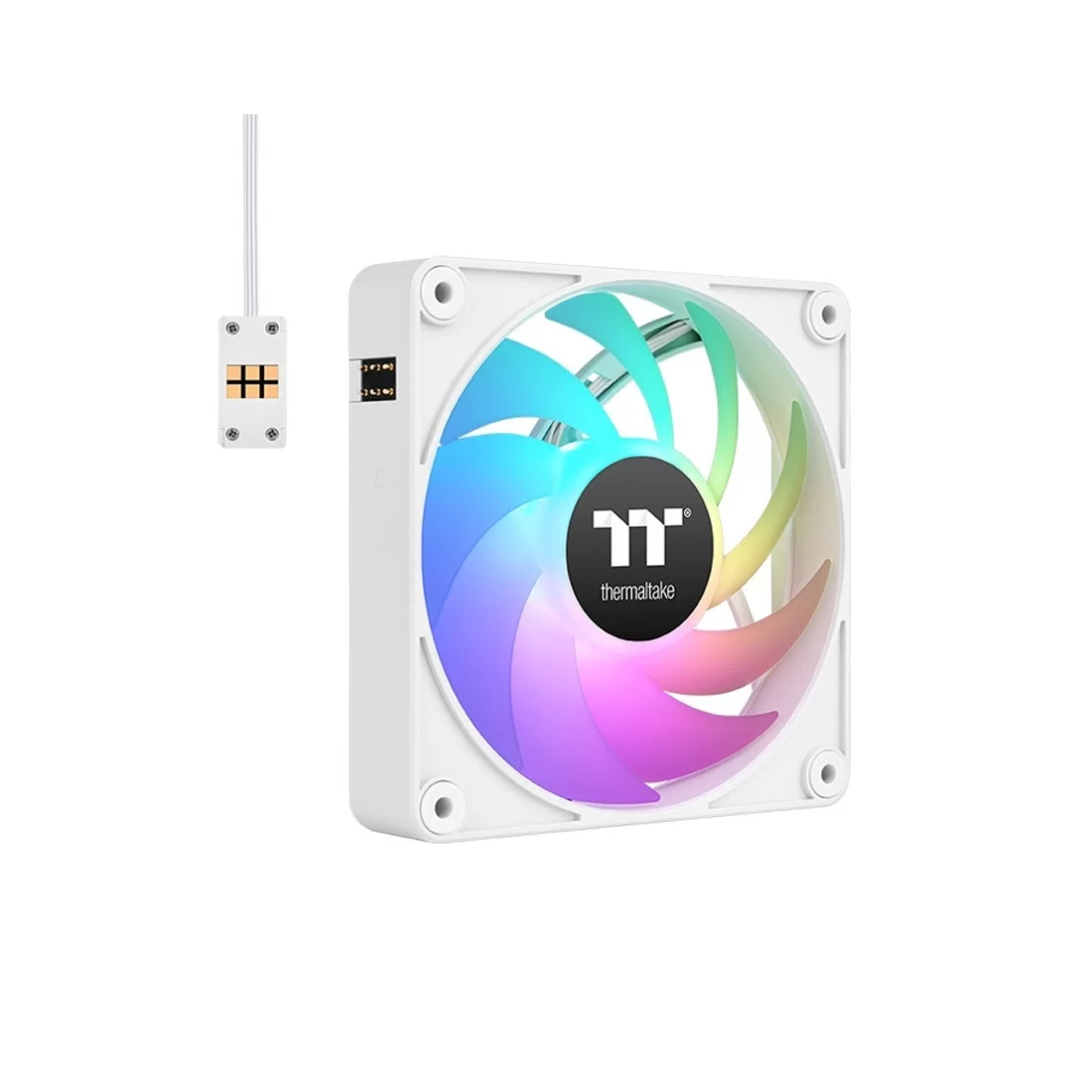 Кулер для компьютерного корпуса Thermaltake CT120 ARGB Sync PC Cooling Fan White (3 pack) – купить недорого с доставкой по Алматы и Казахстану