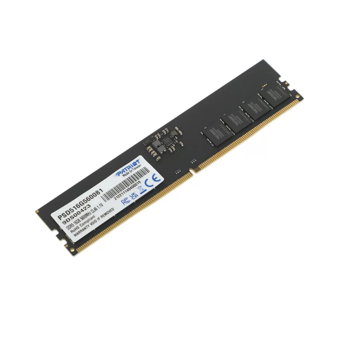 DDR-5 DIMM 16 GB 5600 MHz Patriot Signature Line, BOX — оперативная память RAM