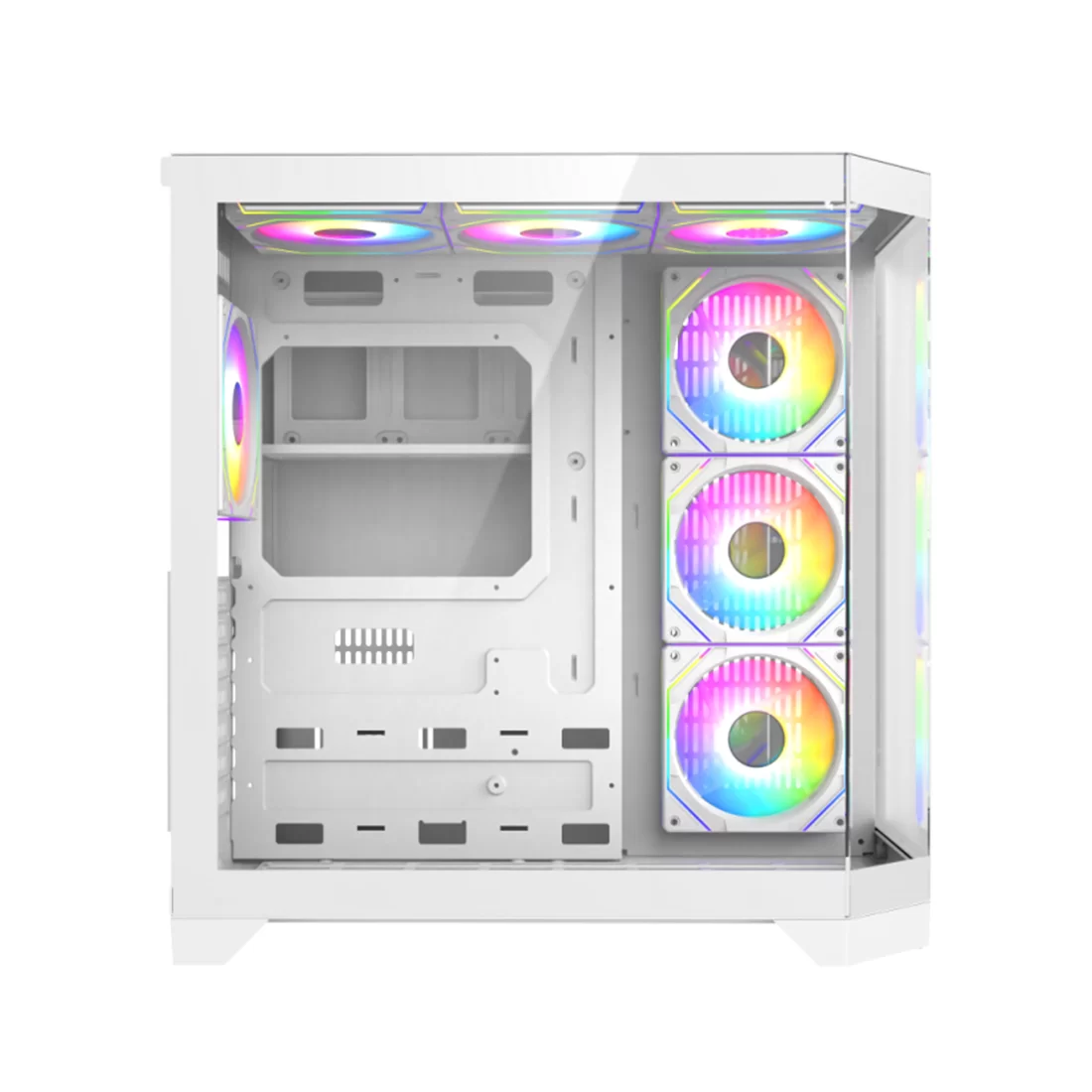 Компьютерный корпус Gamemax Hype-A WH White без Б/П фото 3