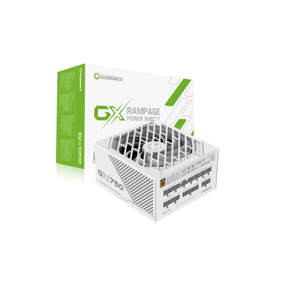 Блок питания Gamemax GX-750 PRO WT PCIE 5.0 ATX 3.0 – купить недорого с доставкой по Алматы и Казахстану фото 3