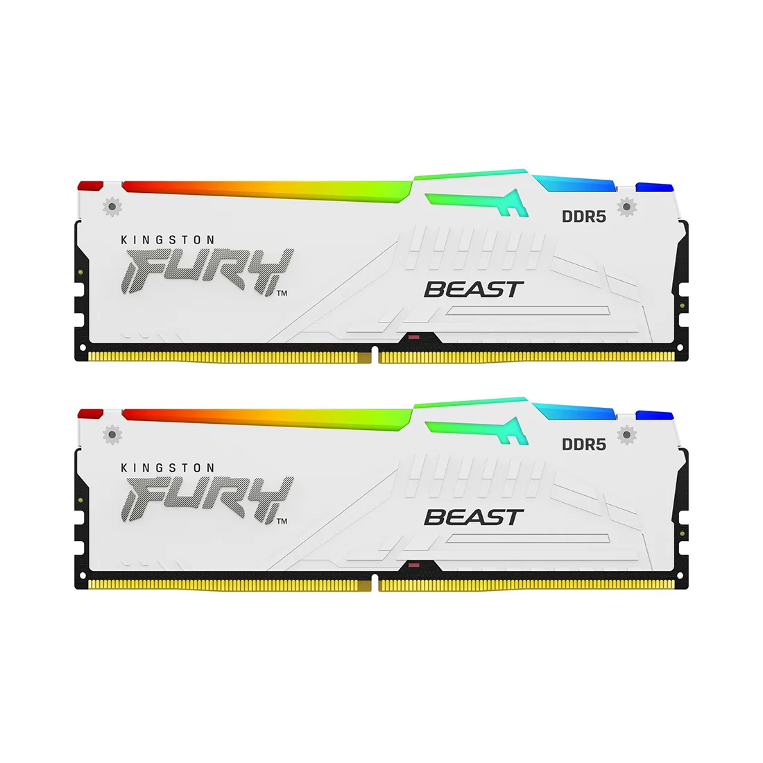DDR-5 DIMM 32 GB 5200 MHz Kingston Fury Beast RGB, 2x16 GB Kit, BOX – купить недорого с доставкой по Алматы и Казахстану