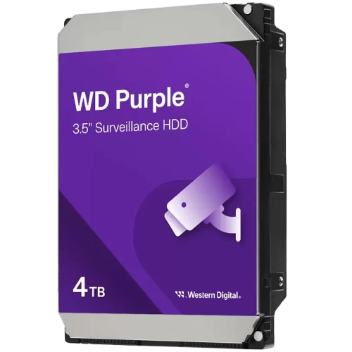 Жесткий диск Western Digital Purple 4TB 3.5" SATA III 5400 RPM (WD44PURZ)