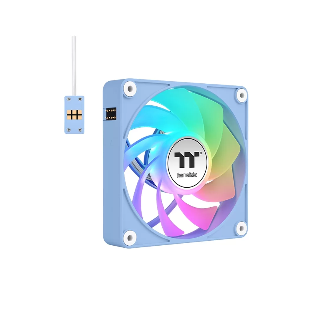 Кулер для компьютерного корпуса Thermaltake CT140 ARGB Sync PC Cooling Fan Hydrangea Blue (3 pack) – купить недорого с доставкой по Алматы и Казахстану