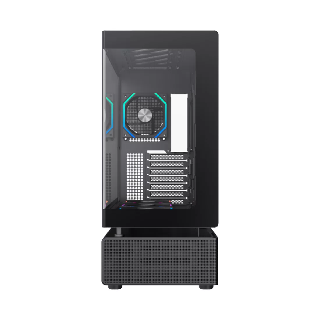 Компьютерный корпус Gamemax N80 BK Black без Б/П фото 2