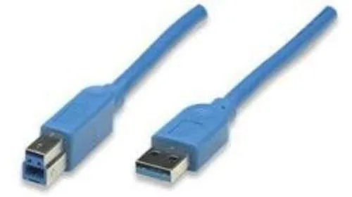 Кабель USB-B — USB-A Manhattan 3 м (322454) — купить в Казахстане | neom.kz