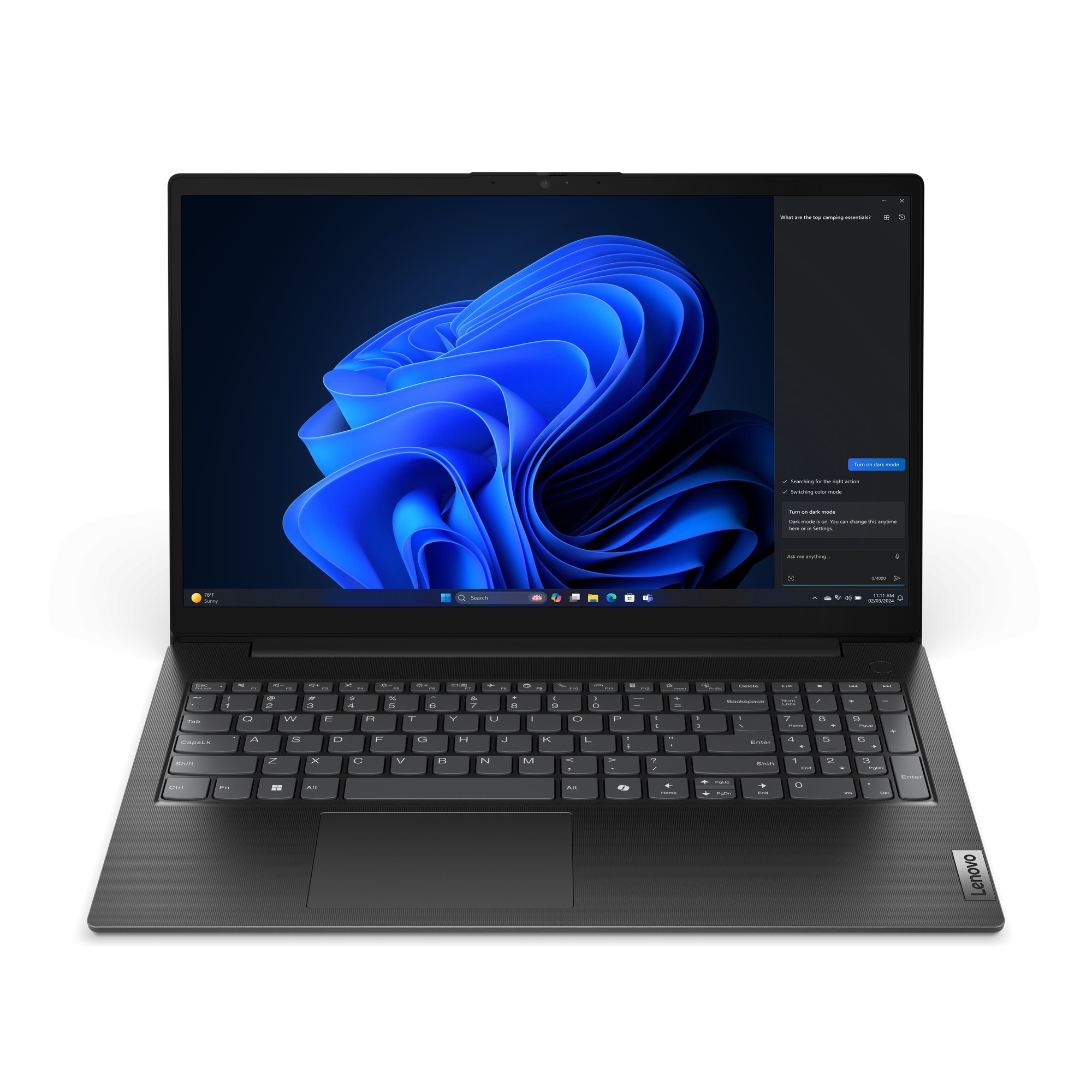 Ноутбук Lenovo V15 G5 IRL 15.6" FHD IPS Core i5-13420H 16GB SSD 512GB DOS (83GW009KFW) – купить недорого с доставкой по Алматы и Казахстану