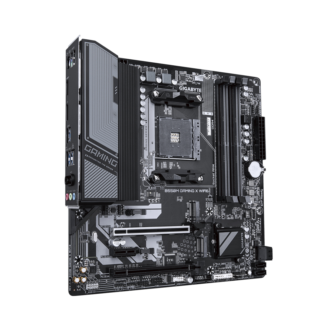 Материнская плата Gigabyte B550M GAMING X WIFI6 AM4 B550 DDR4 Micro ATX фото 3