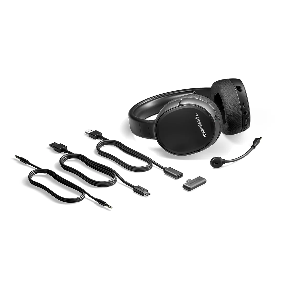 Гарнитура игровая беспроводная SteelSeries Arctis 1, 40 мм, 20 ч, чёрная – купить недорого с доставкой по Алматы и Казахстану фото 3