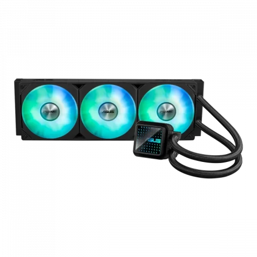 СЖО ASUS PRIME LC 360 ARGB LCD, 360mm, ARGB Fans, Cooper PUMP LCD, BOX — купить в Казахстане | neom.kz