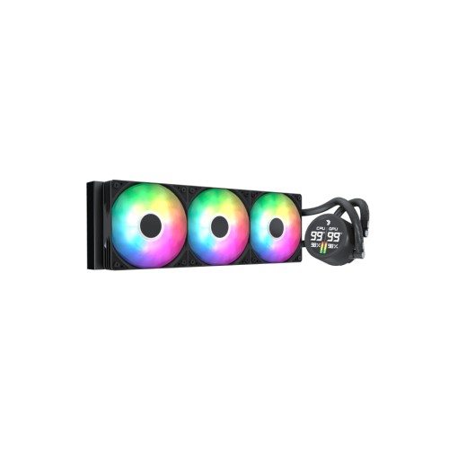 Система водяного охлаждения Aerocool Abyss L360R Digi Black 360 мм — купить в Казахстане | neom.kz