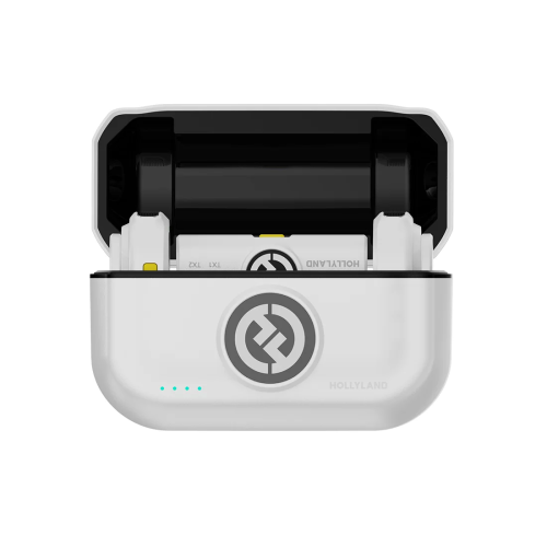 Петличный микрофон Hollyland Lark M2 Lighting Белый – купить недорого с доставкой по Алматы и Казахстану