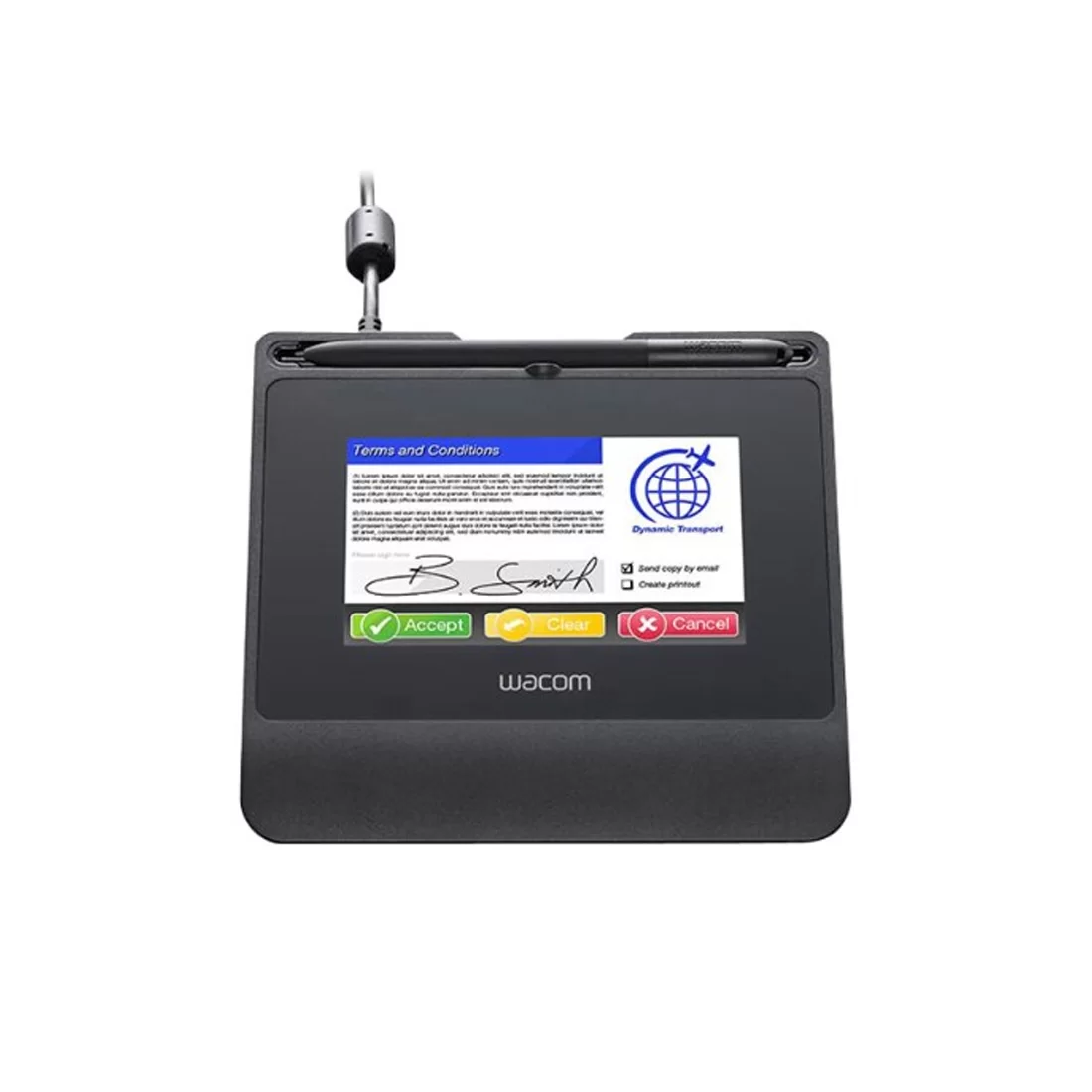 Графический планшет Wacom для цифровой подписи STU-540-CH2 – купить недорого с доставкой по Алматы и Казахстану