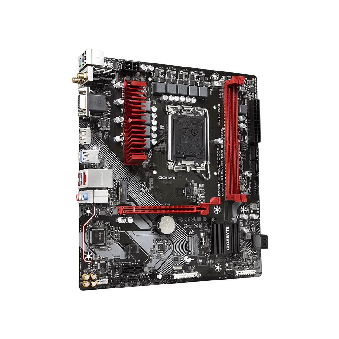 Материнская плата Gigabyte B760M GAMING AC DDR4 – купить недорого с доставкой по Алматы и Казахстану