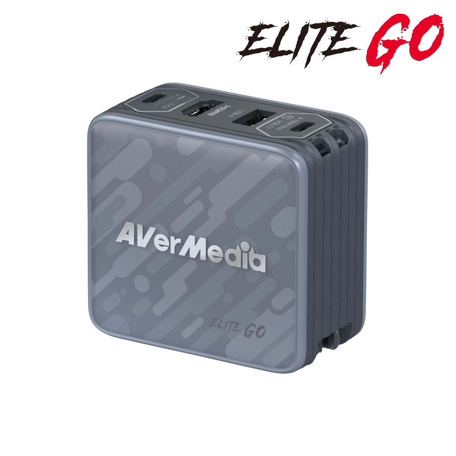 Карта видеозахвата с зарядкой AVerMedia ELITE GO GC313Pro, 1080p60, GaN 100 Вт, чёрная — купить в Казахстане | neom.kz