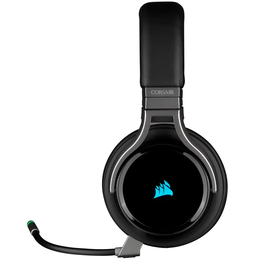 Corsair Gaming Virtuoso RGB Wireless High-Fidelity Gaming Headset, Carbon (EU Version) – купить недорого с доставкой по Алматы и Казахстану фото 4