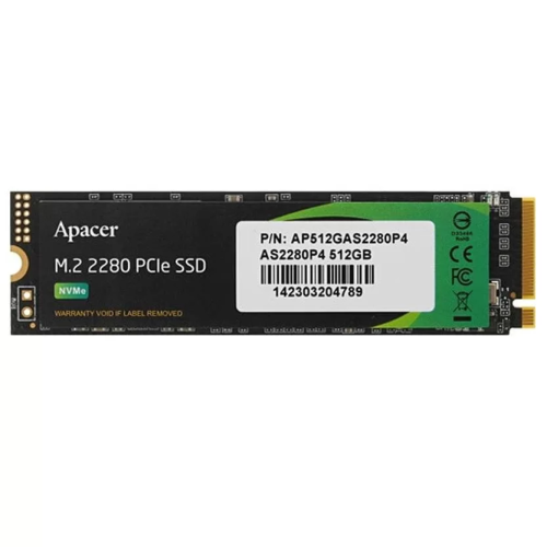 SSD накопитель 512 Gb Apacer AS2280P4, M.2, PCIe 3.0
