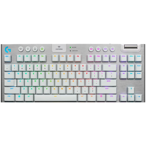 Клавиатура игровая беспроводная Logitech G915 X Lightspeed TKL, белая — купить в Казахстане | neom.kz