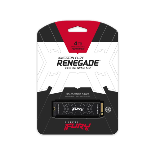 SSD накопитель 4 TB Kingston Fury Renegade, M.2, PCIe 4.0