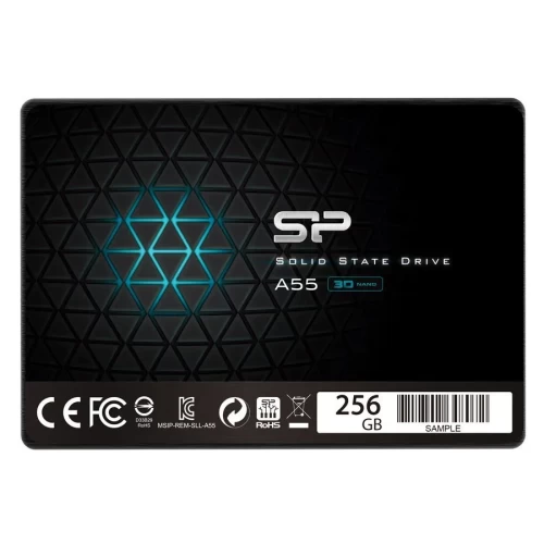 SSD-накопитель Silicon Power A55 256GB 2.5" SATA III (SP256GBSS3A55S25)