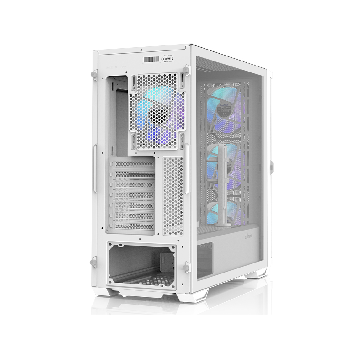 Компьютерный корпус Zalman Z10 DUO White без Б/П фото 3