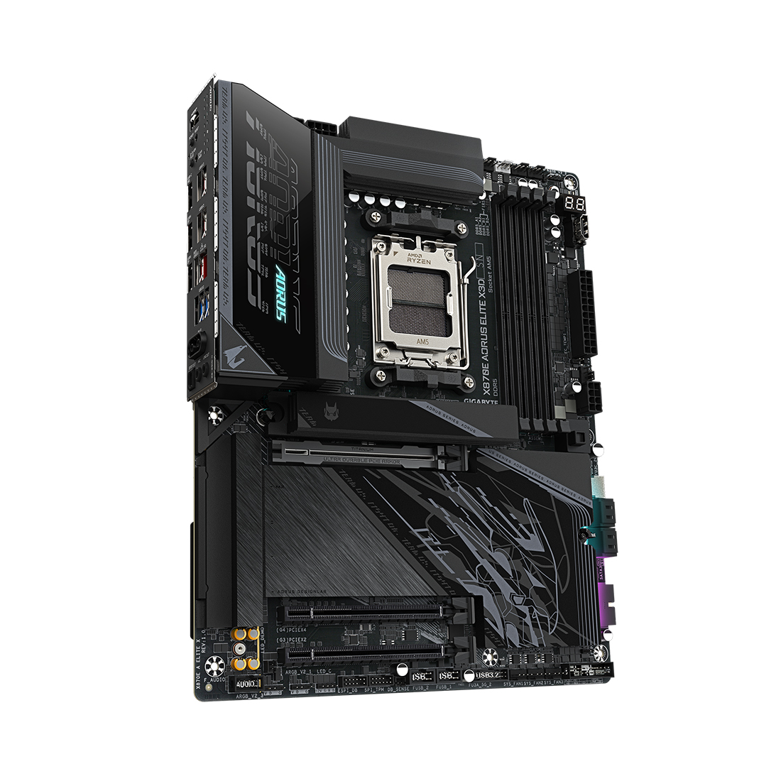 Материнская плата Gigabyte X870E AORUS ELITE X3D фото 3
