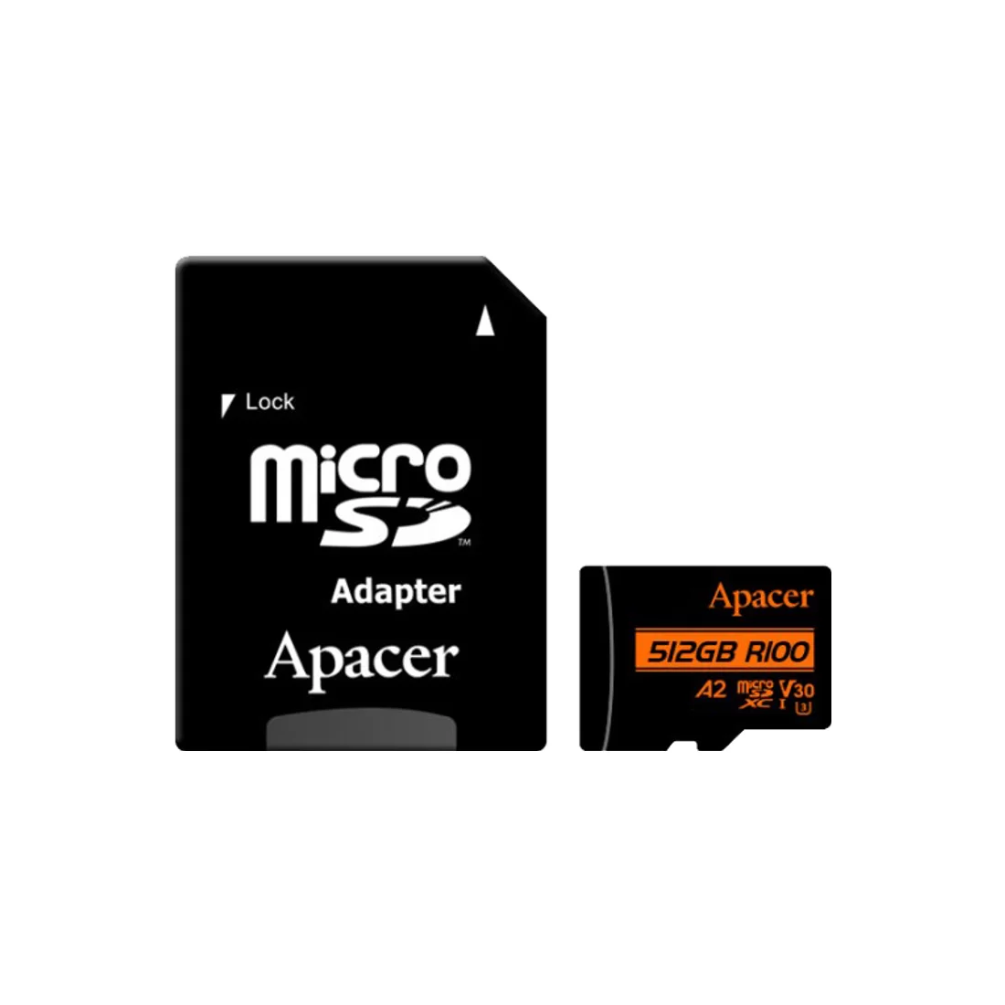 Карта памяти Apacer AP512GMCSX10U8-R 512GB с адаптером SD – купить недорого с доставкой по Алматы и Казахстану