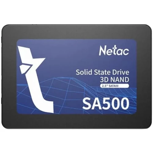 Твердотельный накопитель SSD 1Tb, SATA 6 Gb/s, Netac SA500, 2.5", 3D TLC, 530R/475W