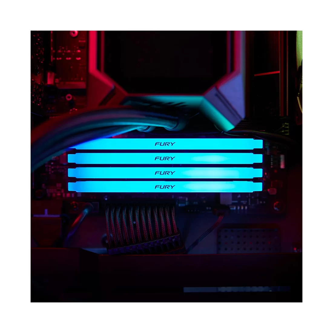 DDR-4 DIMM 16 GB 3600 MHz Kingston Fury Beast RGB, BOX — оперативная память RAM