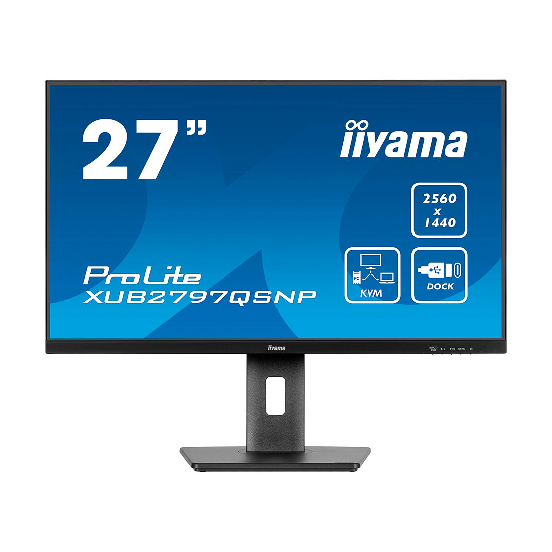 Монитор Iiyama XUB2797QSNP-B1 27" QHD IPS 100Hz (XUB2797QSNP-B1) – купить недорого с доставкой по Алматы и Казахстану