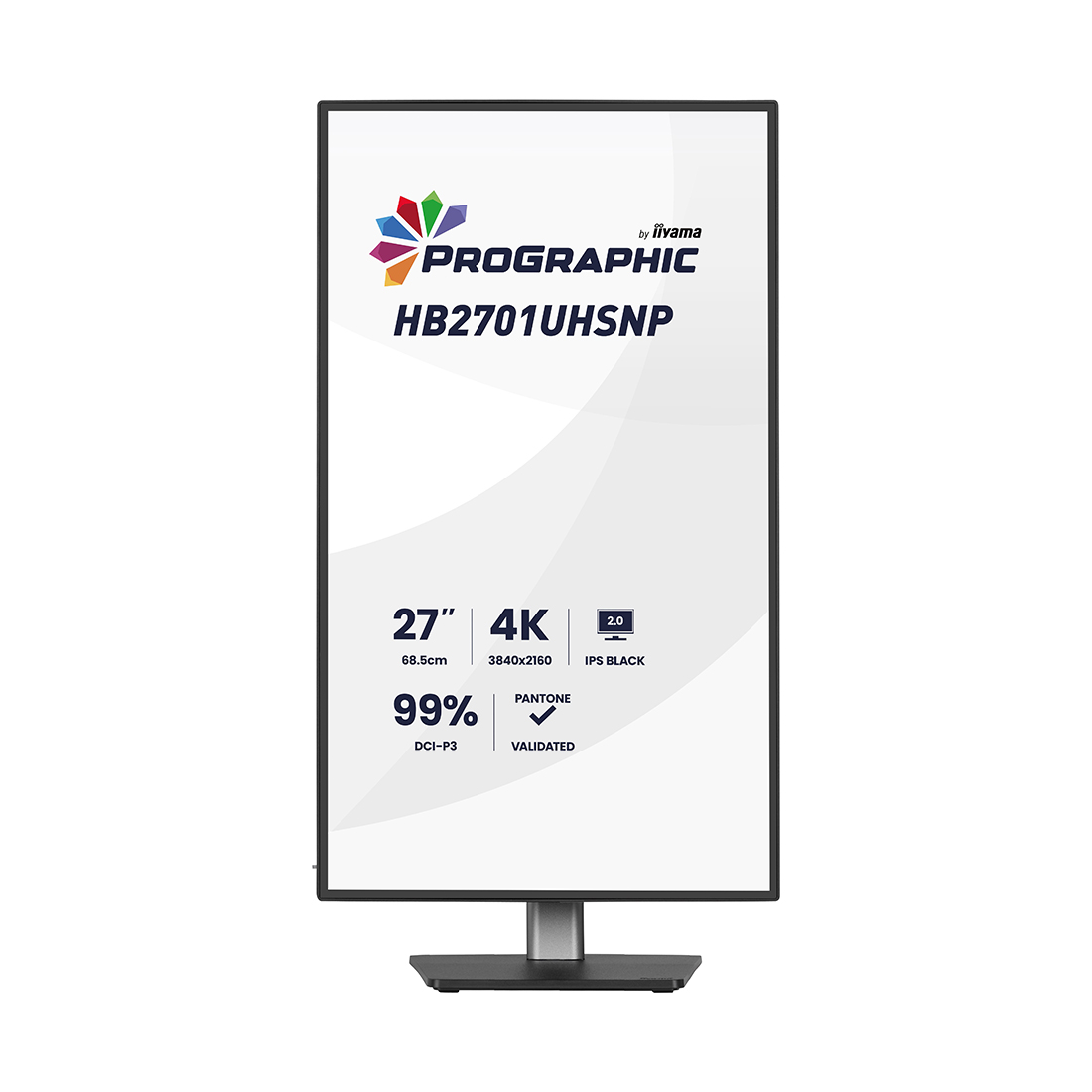 Монитор Iiyama HB2701UHSNP-B1 27" 4K IPS 60Hz (HB2701UHSNP-B1) – купить недорого с доставкой по Алматы и Казахстану