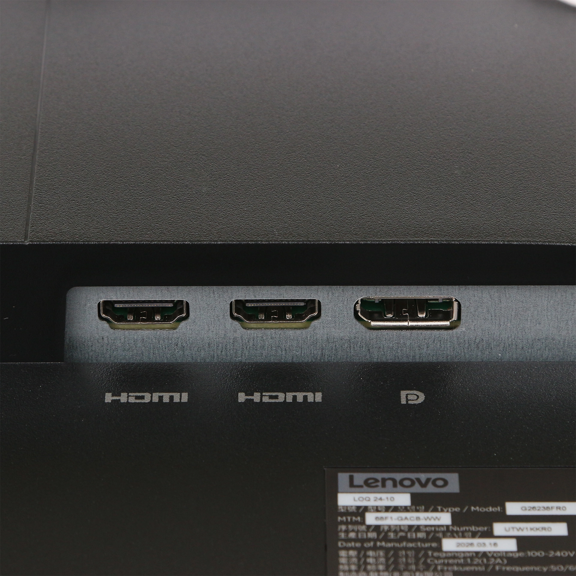 Монитор Lenovo LOQ 24-10 23.8" FHD IPS 200Hz (68F1GACBEU) – купить недорого с доставкой по Алматы и Казахстану фото 5