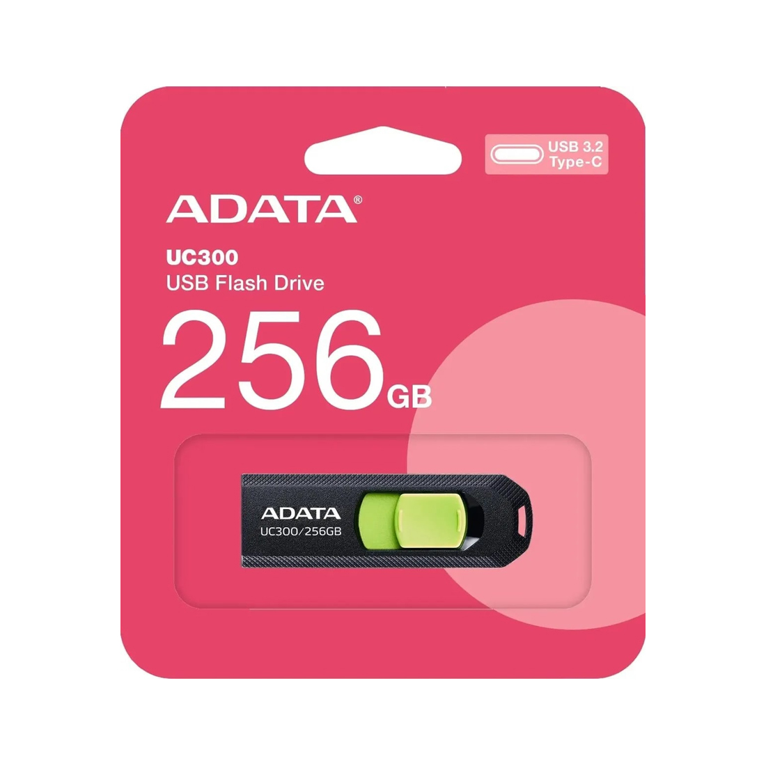 USB-накопитель ADATA ACHO-UC300-256G-RBK/GN 256GB – купить недорого с доставкой по Алматы и Казахстану фото 3