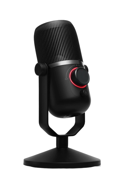 Микрофон Thronmax M4 Mdrill Zero Jet Black 48Khz RGB, чёрный (M4-TM01)