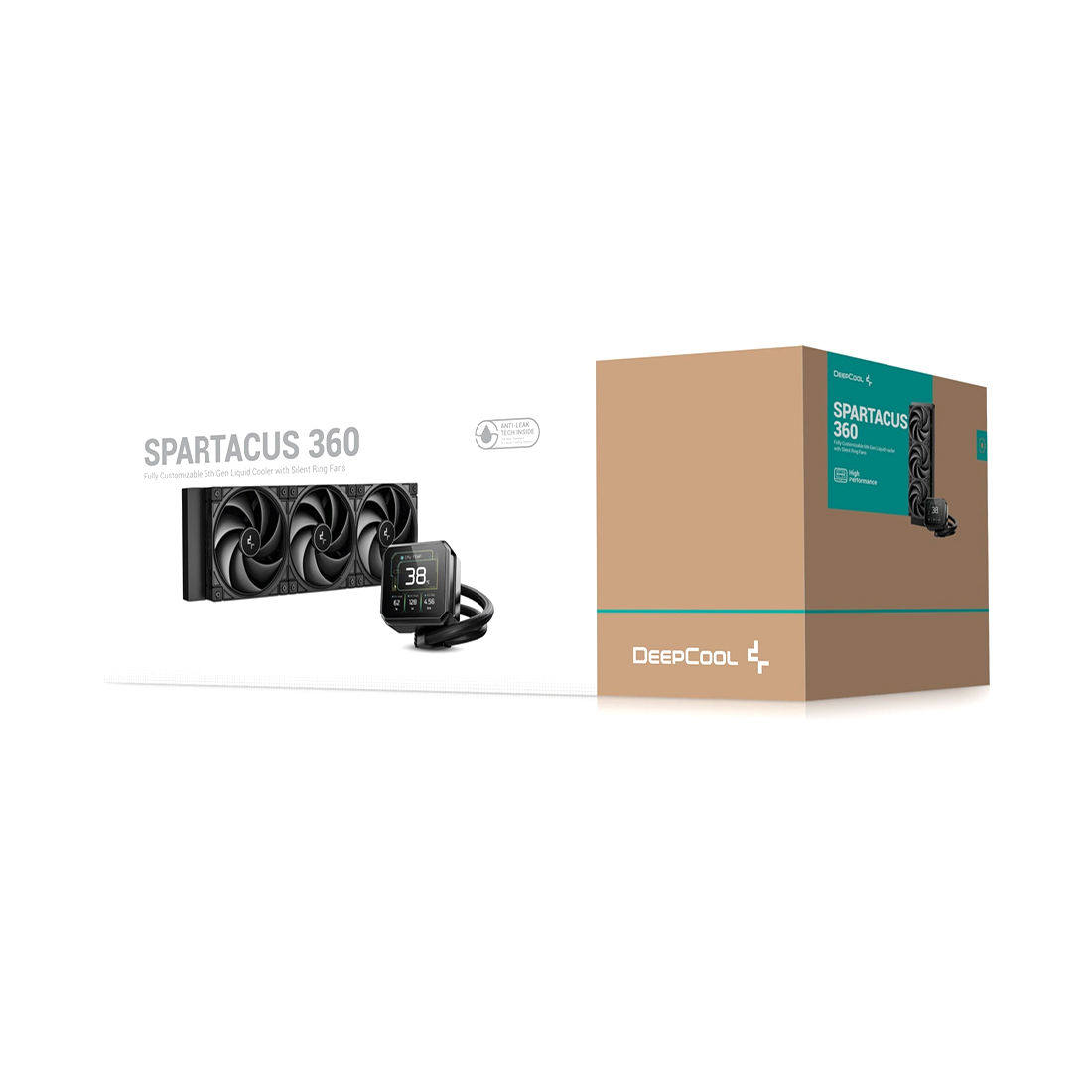 Система водяного охлаждения Deepcool SPARTACUS 360 360 мм – купить недорого с доставкой по Алматы и Казахстану фото 3