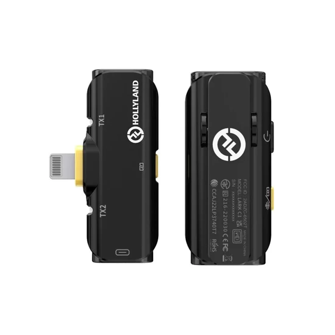 Петличный микрофон Hollyland Lark C1 SOLO Lightning Черный – купить недорого с доставкой по Алматы и Казахстану