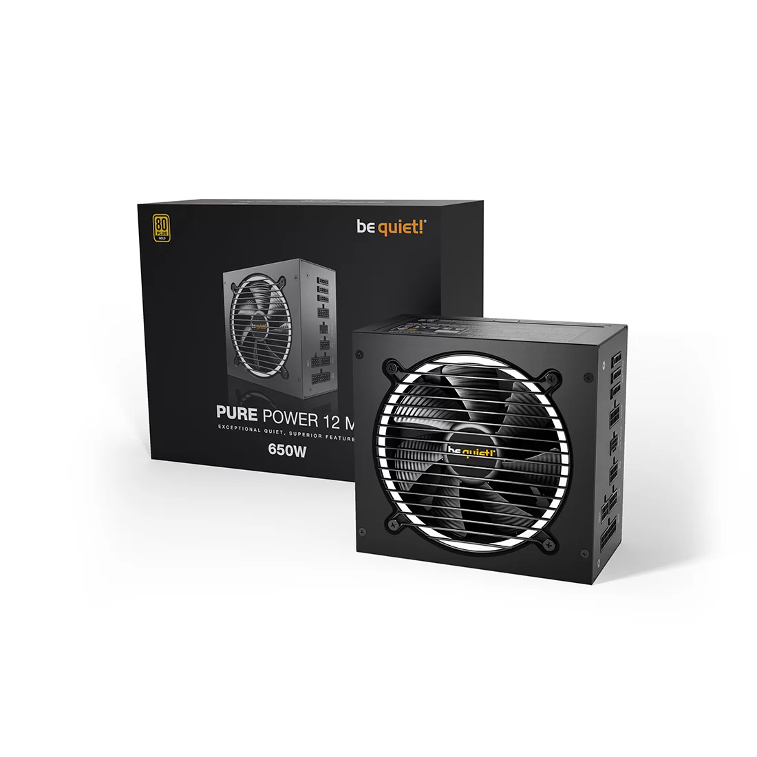 Блок питания Bequiet! Pure Power 12 M 650W BN342 – купить недорого с доставкой по Алматы и Казахстану фото 3