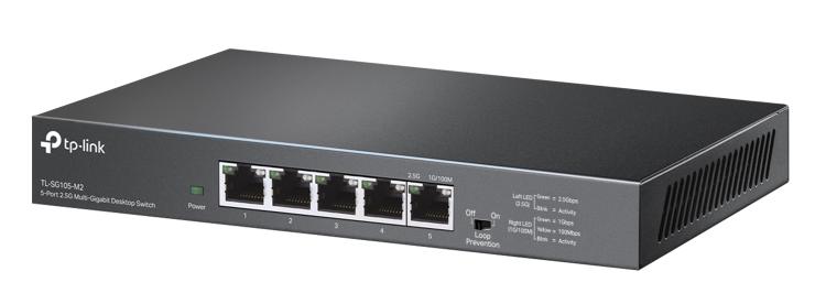 Коммутатор TP-Link TL-SG105-M2, 2.5 Гбит/с