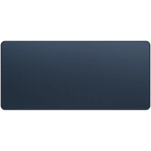 Коврик для мыши Satechi Vegan-Leather Premium Desk Mat, 680x314 мм, экокожа, синий — купить в Казахстане | neom.kz