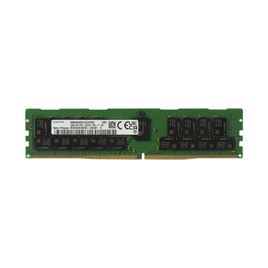 Оперативная память Samsung 32GB DDR4-3200 ECC RDIMM (M393A4K40EB3-CWE) – купить недорого с доставкой по Алматы и Казахстану фото 2
