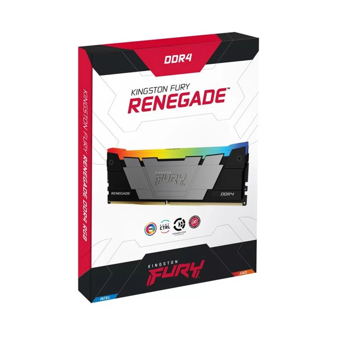 Комплект модулей памяти Kingston FURY Renegade RGB KF436C16RB12AK2/32 DDR4 32GB (Kit 2x16GB) 3600MHz – купить недорого с доставкой по Алматы и Казахстану