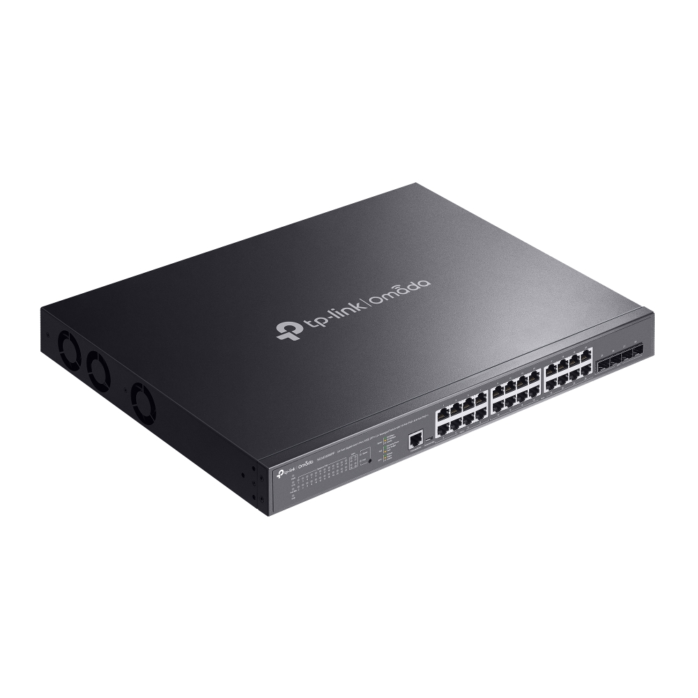 Коммутатор TP-Link SG3428XMPP, 1 Гбит/с, PoE+