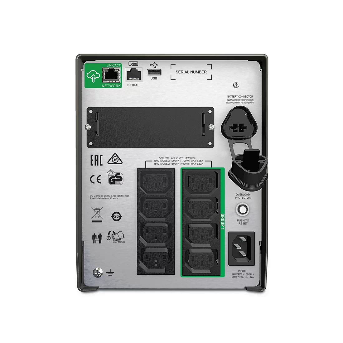 Источник бесперебойного питания APC Smart-UPS SMT1500IC – купить недорого с доставкой по Алматы и Казахстану