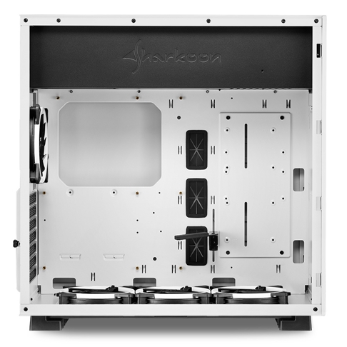Корпус Sharkoon PURE STEEL RGB Wh, EATX, 3x3.5, 5x2.5,2xUSB 3.0, Audio, 474*210*475mm, без БП